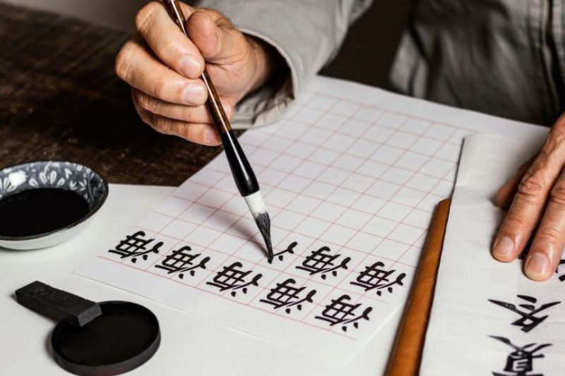 viết thư pháp trung quốc