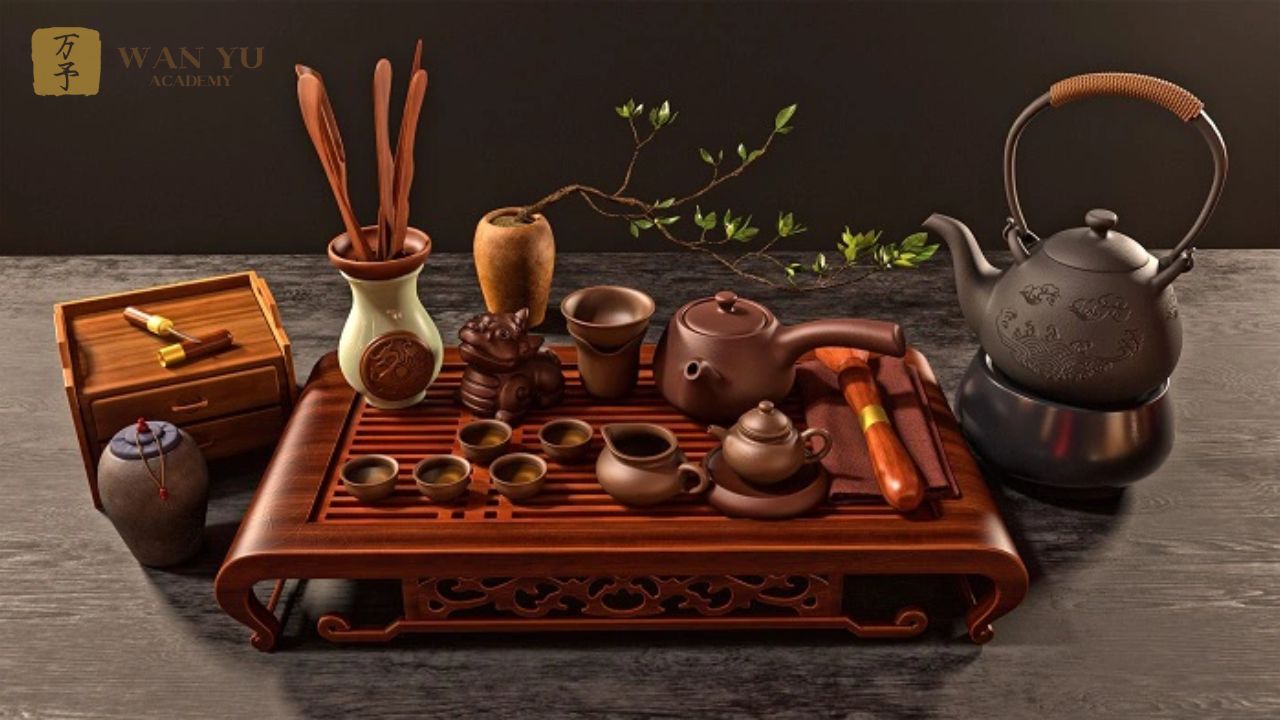 Bộ dụng cụ pha trà đạo Trung Quốc