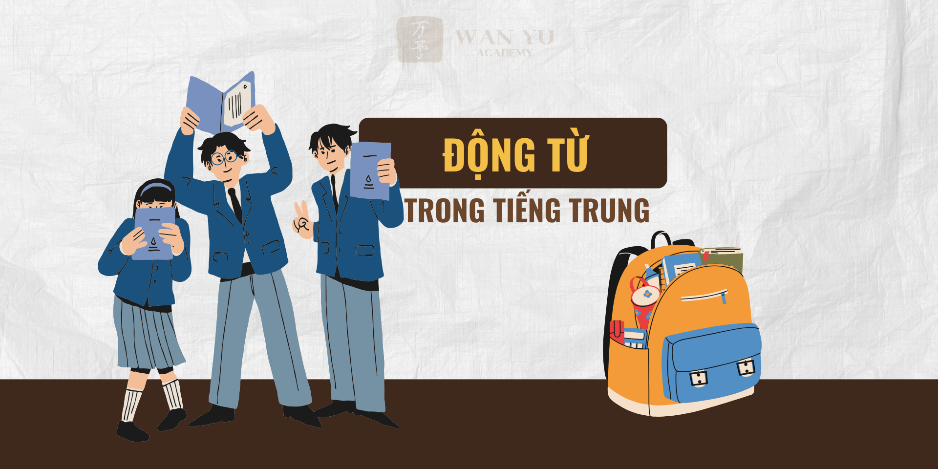 Cẩm nang toàn diện về động từ trong tiếng Trung. Nắm vững 8 loại động từ, cấu trúc ngữ pháp và bộ từ vựng thông dụng nhất ngay. Trong hành trình chinh phục Hán ngữ, động từ trong tiếng Trung (动词) đóng vai trò như "xương sống" giúp bạn xây dựng câu hoàn chỉnh để diễn đạt hành động và trạng thái. Tuy nhiên, nhiều người học thường cảm thấy bối rối khi phân biệt giữa động từ ly hợp, năng nguyện hay động từ xu hướng.