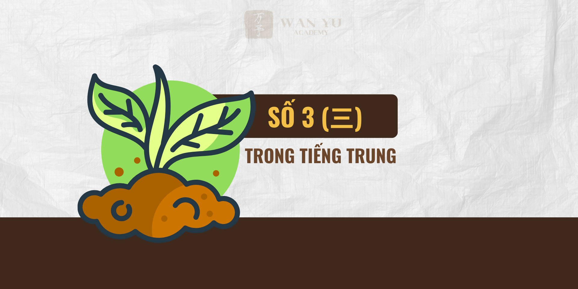 Tìm hiểu số 3 trong tiếng Trung (三): Hướng dẫn viết chuẩn, từ vựng thông dụng, thành ngữ và mật mã tình yêu cùng Wan Yu. Số 3 trong tiếng Trung là một con số mang nhiều ý nghĩa tốt lành về sự sinh sôi và phát triển. Không chỉ dùng để đếm, con số này còn xuất hiện dày đặc trong các thành ngữ và mật mã giao tiếp của giới trẻ. Trong bài viết này, hãy cùng Wan Yu khám phá cách viết, cách dùng và những điều thú vị xung quanh con số 3 nhé!