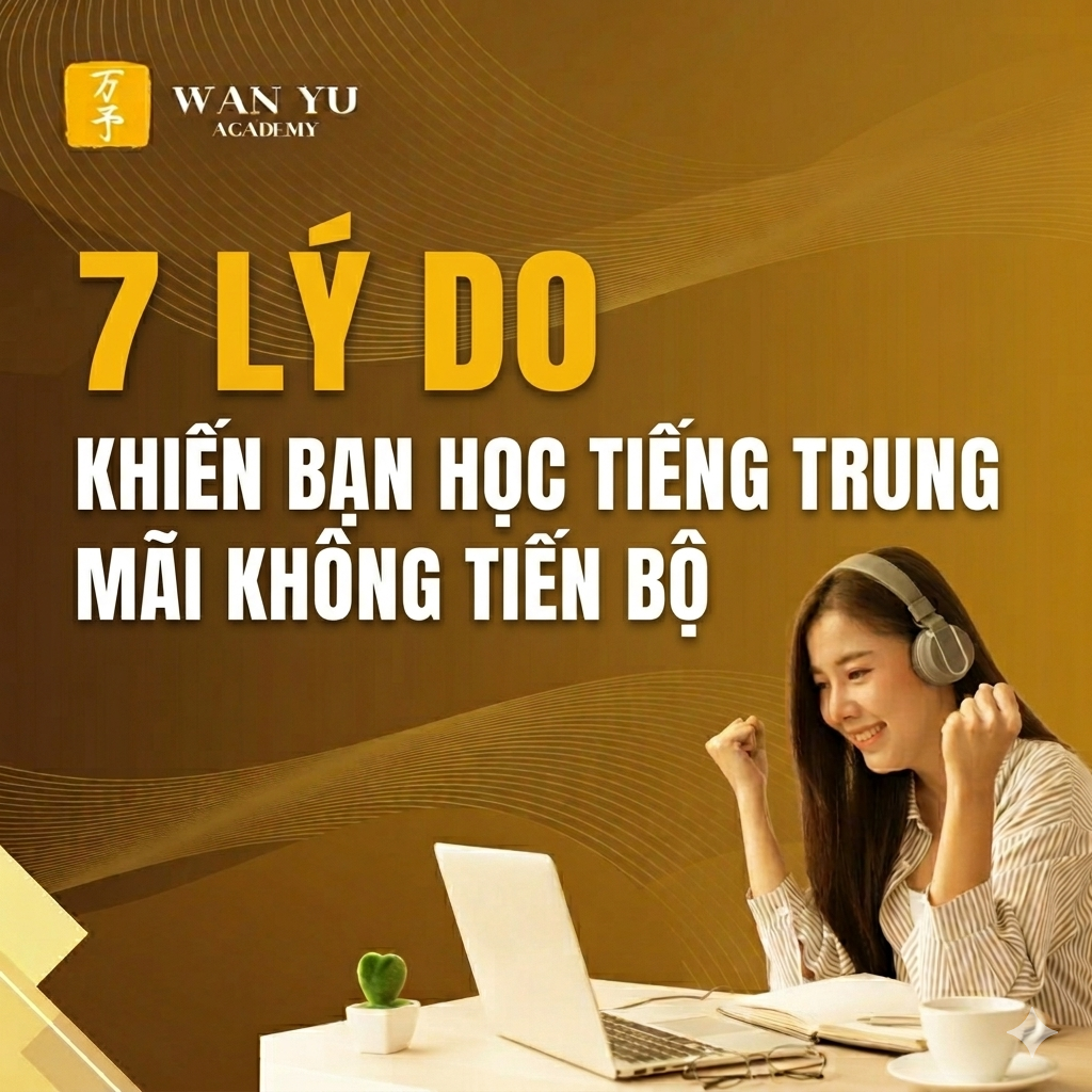 7 Lý Do Khiến Bạn Học Tiếng Trung Mãi Không Tiến Bộ 