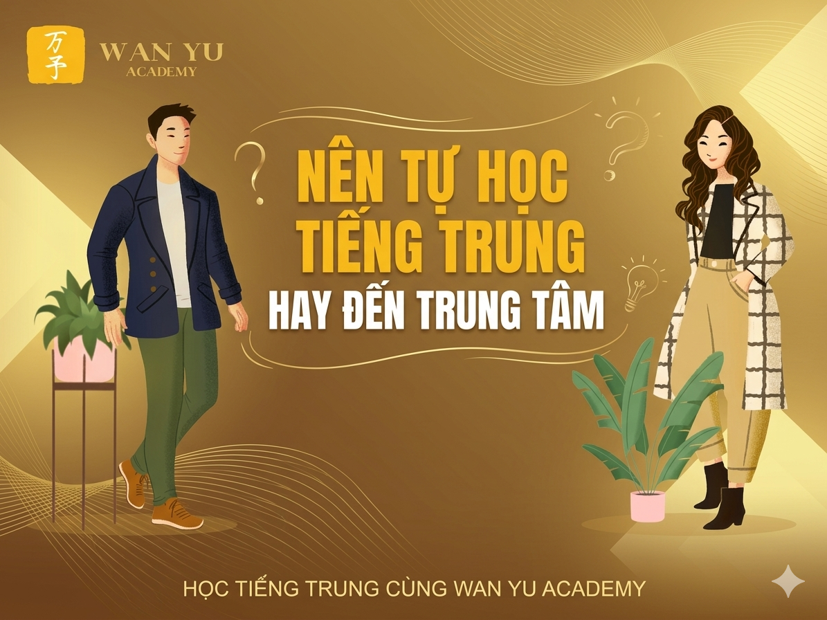 Nên Tự Học Tiếng Trung Hay Đến Trung Tâm